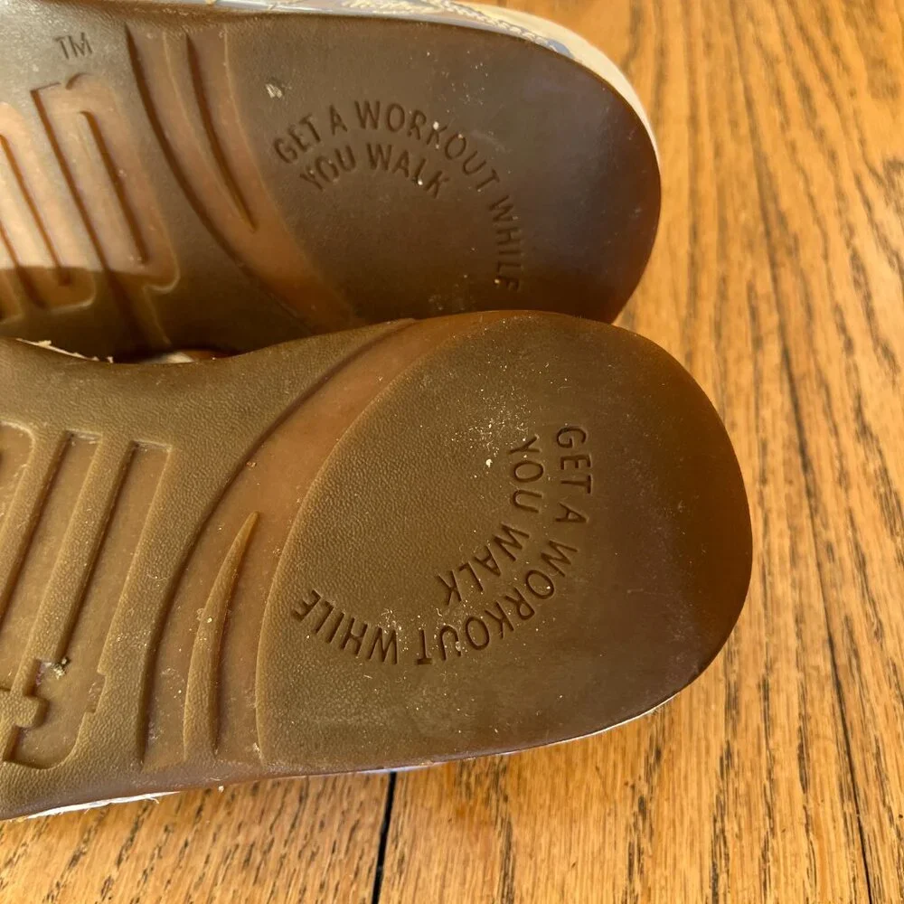 FitFlop Leather Thong Sandals, Size 8